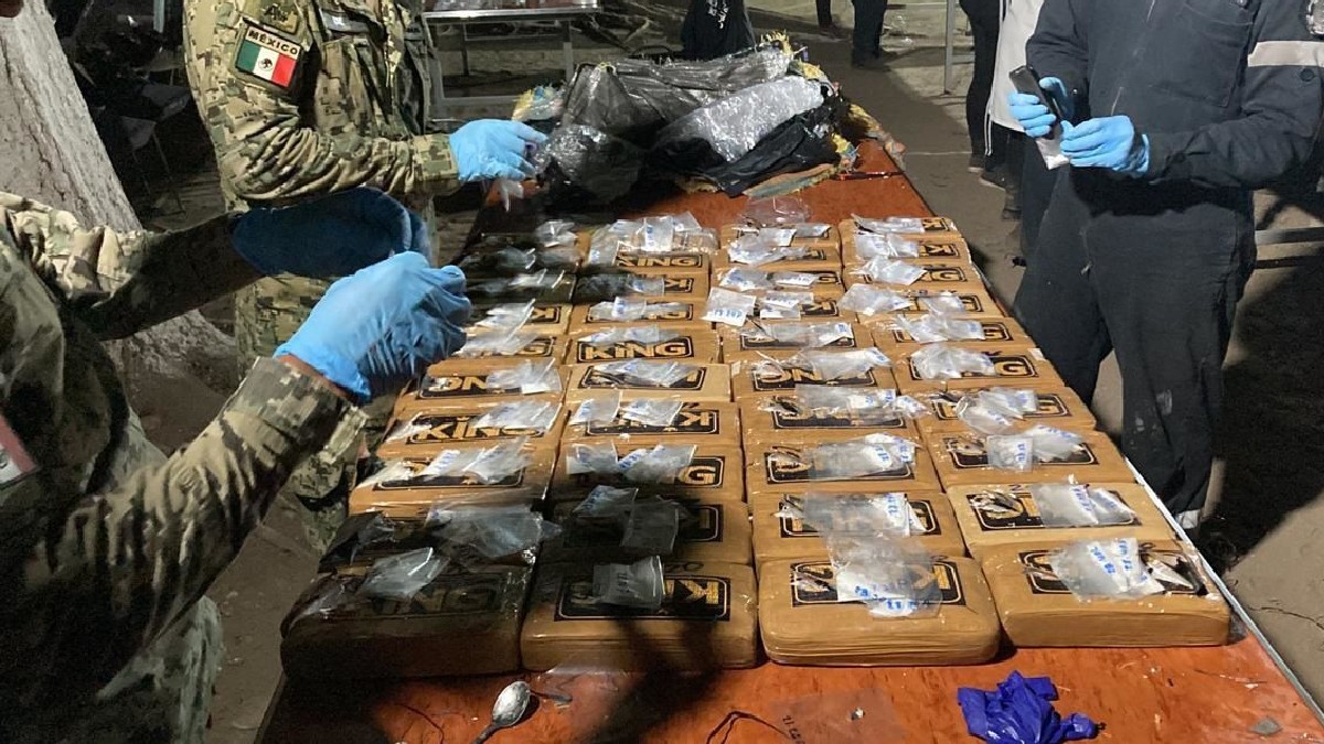 CDMX Decomiso histórico de droga aseguran 1 6 toneladas de cocaína que