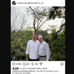 AMLO reaparece en foto con «Andy» López Beltrán, que busca diputación en Tabasco: «Soy hijo de quienes aman»